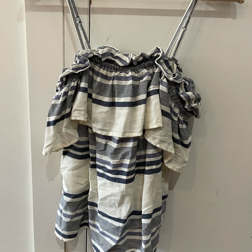 Designer linen top